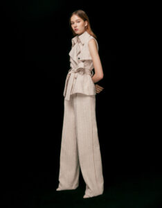 Tweed Classic High-waisted Pants - ASAVAGROUP