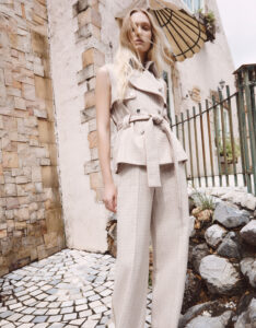 パンツ emiriawiz Classical tweed tuck pants パンツ emiriawiz Classical tweed tuck pants Classical tweed