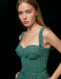 新品♡ミストレアス♡Nep Tweed Compact Bustier tweed bustier | shrike